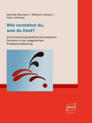 cover image of Wie verstehst du, was du liest?